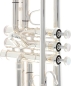 Preview: B&S PBB PERSONALITY MARTIN HUTTER Bb-Trumpet silver plated