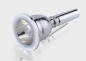 Preview: JK "Exclusive" Tuba Classic Mouthpiece silver plated