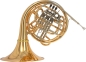 Preview: Hans Hoyer 6801GA-L F/Bb Doppelhorn, Goldmessing, abschraubbar