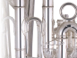 Preview: Besson BE967-2 Bb-Euphonium, silver plated