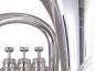 Preview: Besson BE967-2 Bb-Euphonium, silver plated