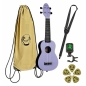 Preview: Ortega Keiki K2-LAF Sopran Ukulelen Set - Lavender Fields
