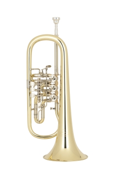 Miraphone 24R/0700A100 Bb-Flugelhorn with trigger