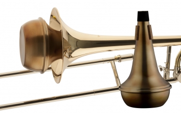 Stagg MTB-S3AV Trombone Mute Straight Mute - Vintage