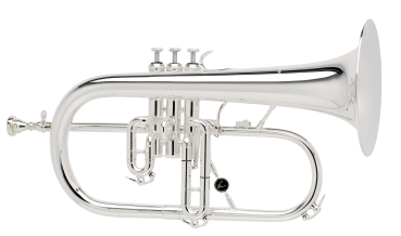 Courtois AC 154R-2 Professionel BBb-Flugelhorn, silver plated