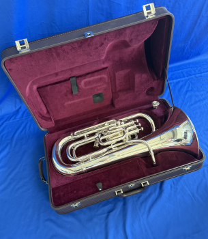 Besson BE967-2 Bb-Euphonium, silver plated - used instrument