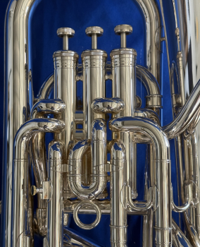 Preview: Besson BE967-2 Bb-Euphonium, silver plated - used instrument