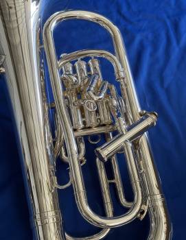 Besson BE967-2 Bb-Euphonium, silver plated - used instrument