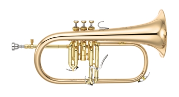 Yamaha YFH-8310ZG 02 Bb-Flugelhorn, Goldbrass