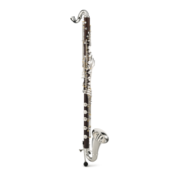 Backun Q Series Bass Clarinet - Cocobolo