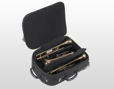 Soundwear Professional Trolley für 3 Trompeten oder 2 Trompeten + Flügelhorn