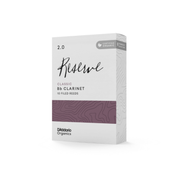 D'addario Organic Reserve Classic Bb-Klarinettenblätter Boehm