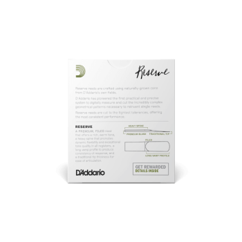 D'Addario Reserve Organic Altsaxophonblätter Paket