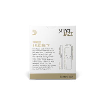 D'Addario Select Jazz Organic Sopransaxophonblätter Paket