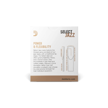 D'Addario Select Jazz Organic Sopransaxophonblätter Paket