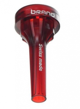 BRAND Trombone Mouthpiece 4A, large Shank, red