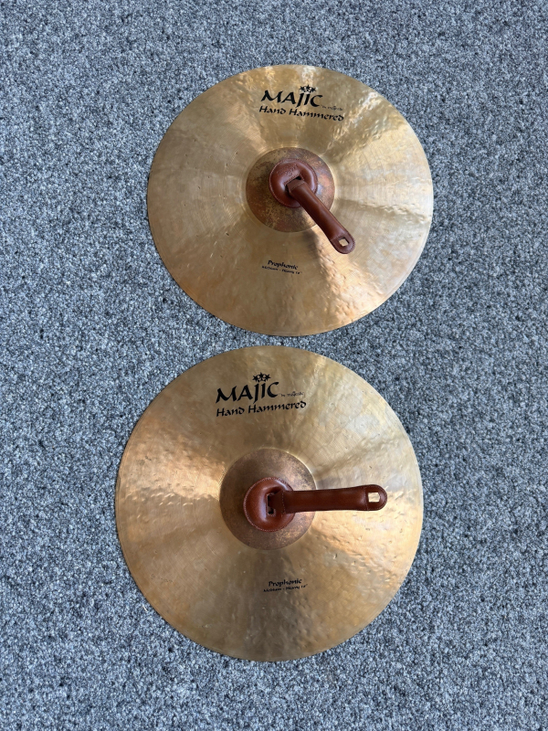Majestic Prophonic 18" Concert Cymbals - medium heavy 