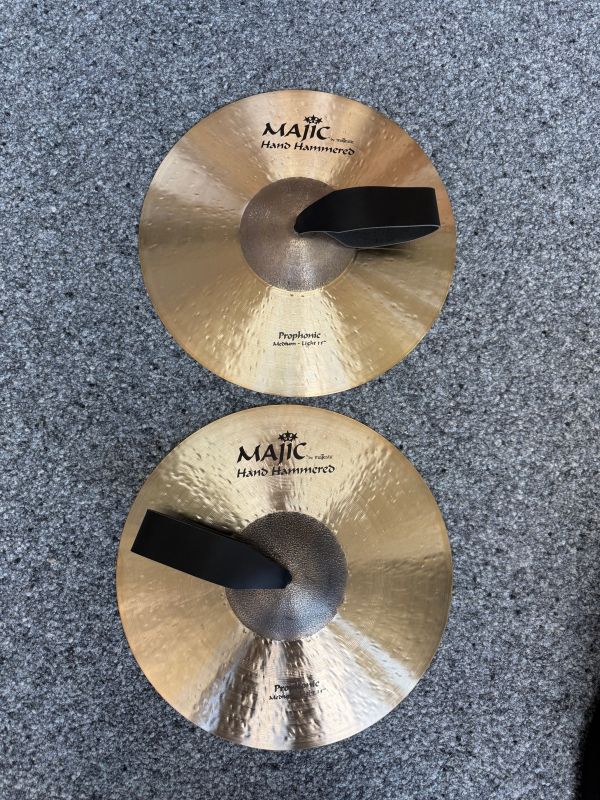 Majestic MAJIC Prophonic 15" Concert Cymbals - medium light 