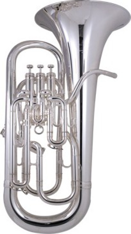 Besson BE967T-2 Bb-Euphonium, silver plated