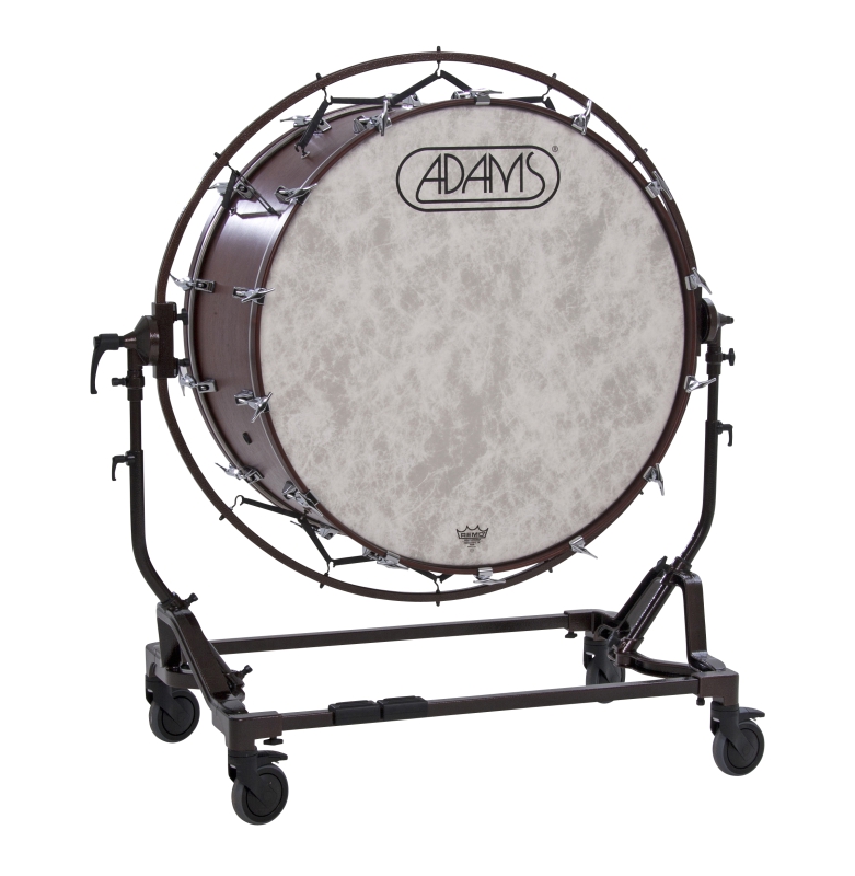 Adams 2BDII28 Concert Bass Drum 28'',  'free suspended stand'