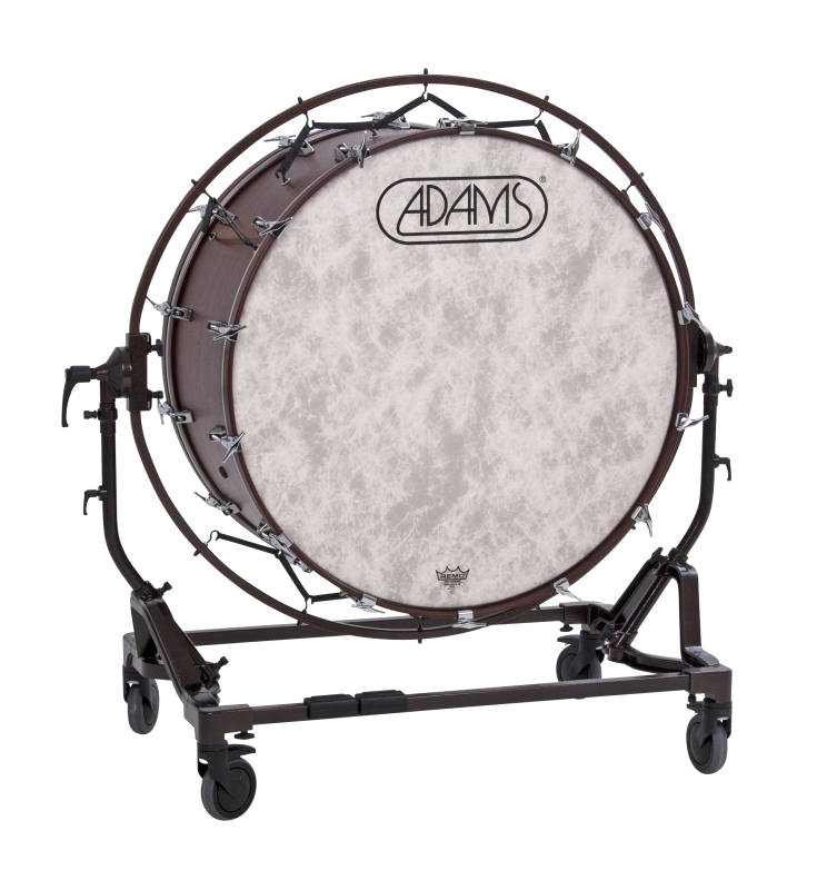 Adams 2BDII32 Concert Bass Drum 32'', 'free suspended stand'