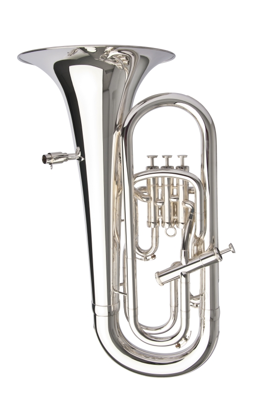 Adams Sonic Euphonium, silver plated