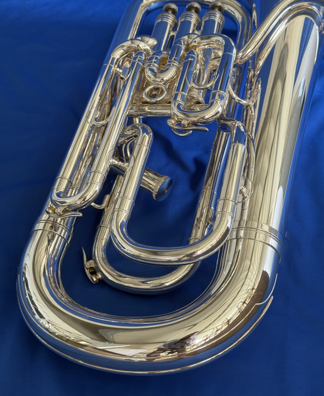 Besson BE967-2 Bb-Euphonium, silver plated - used instrument