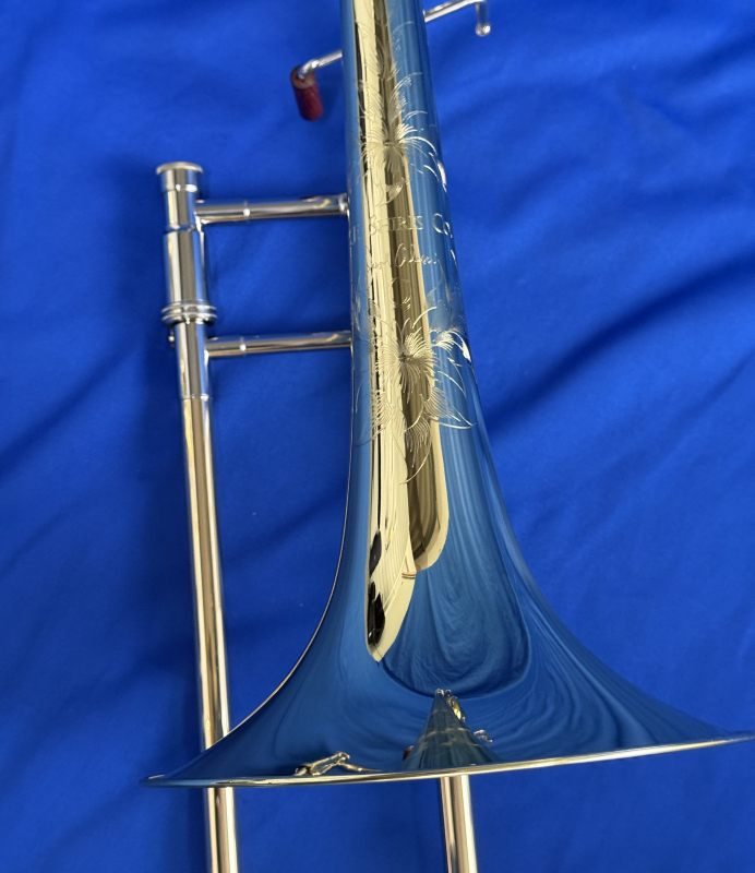 S.E. Shires TBQALESSI Tenorposaune mit Quartventil - Gebrauchtinstrument