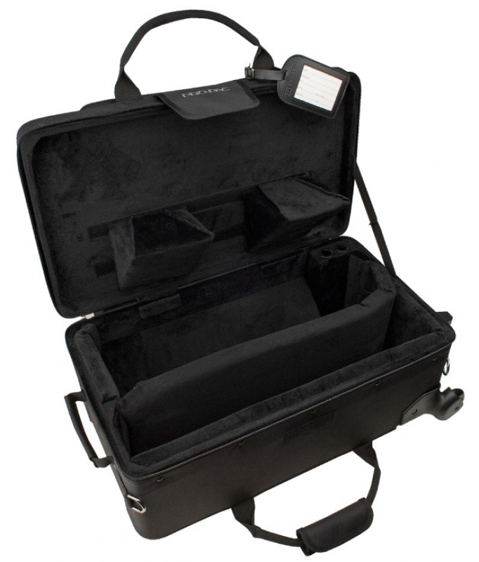 Protec PB-301VAX Trumpet/Auxiliary Combo PRO PAC Case with Wheels