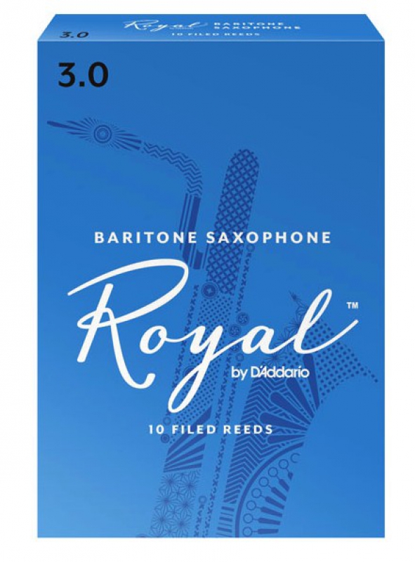 Royal by D'addario (Rico Royal) Bariton Saxophone Reeds, Paket