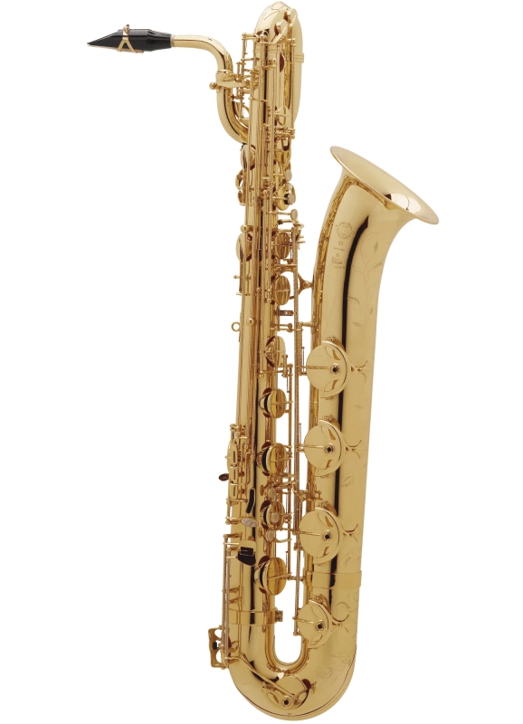 Selmer Super Action 80 Serie II Baritonsaxophon - Goldlack mit Gravur