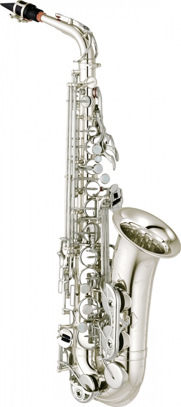 Yamaha YAS-480S Alto Saxophone, silver-plated