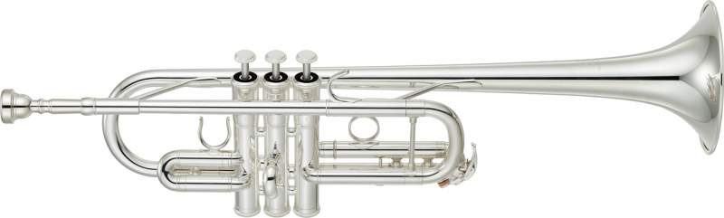 Yamaha YTR-4435SII C Trumpet, silver plated