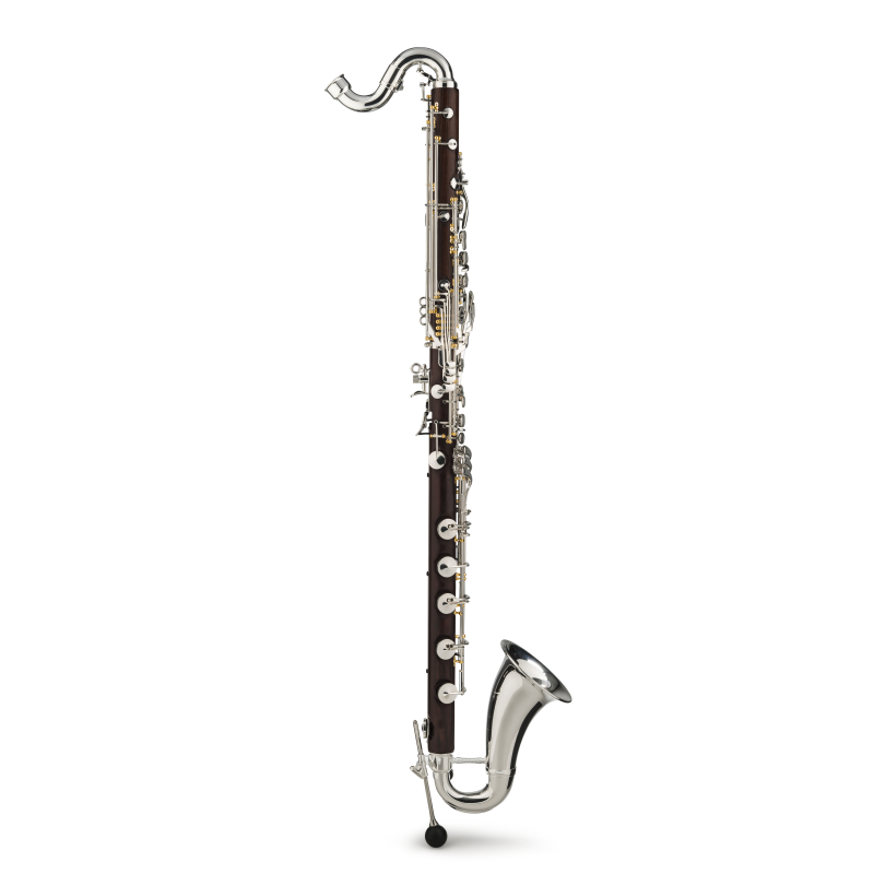Backun Q Series Bass Clarinet - Cocobolo