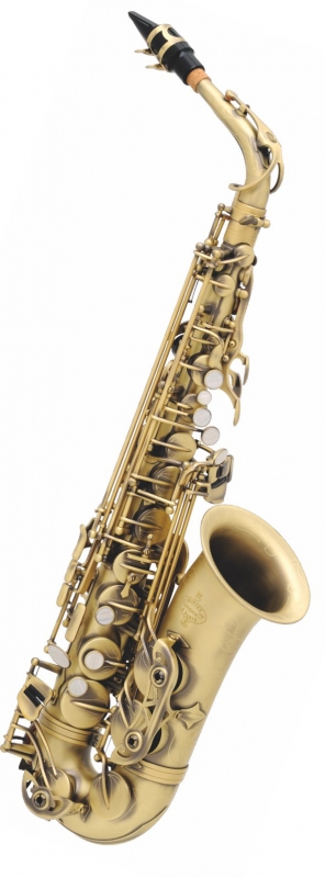 Buffet Crampon Intermediate Series 400, Alto Saxophone - brass matt finish - single piece