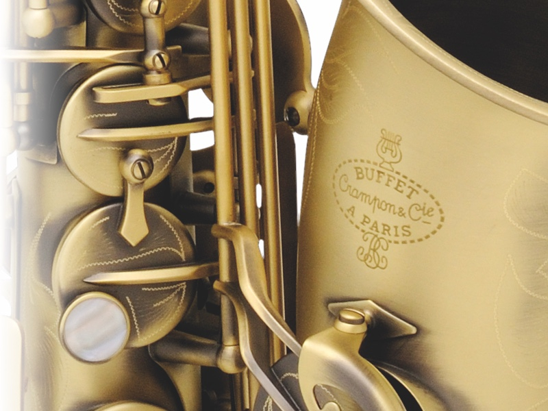 Buffet Crampon Intermediate Series 400, Alto Saxophone - brass matt finish - exhibition instrument