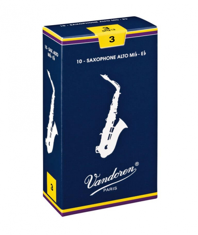 Vandoren Classic Alto Saxophone Reeds, Paket