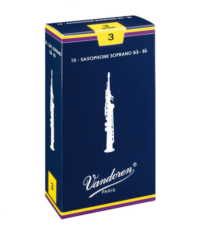 Vandoren Classic Soprano Saxophone Reeds, Paket