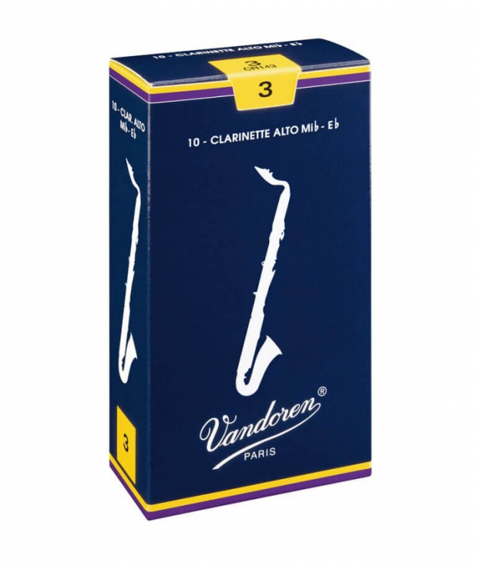 Vandoren 'Classic' Alto-Clarinet Reeds Boehm System, Paket