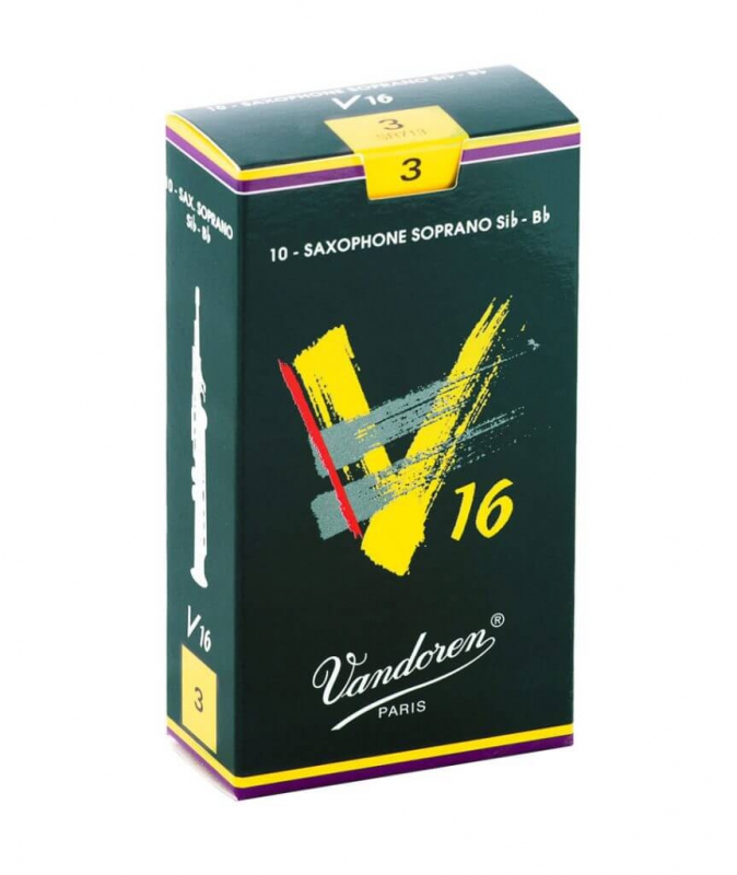 Vandoren 'V16' Soprano Saxophone Reeds, Paket