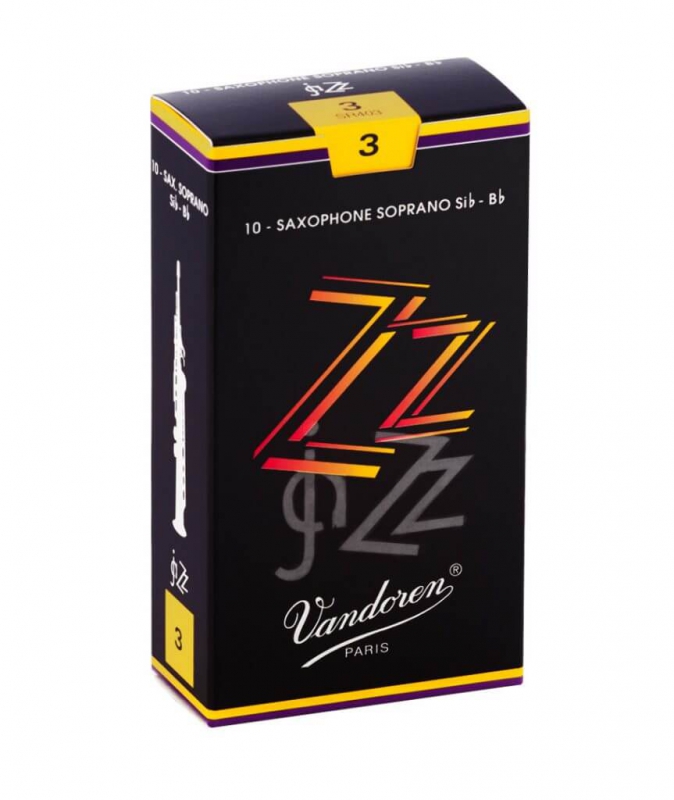 Vandoren 'ZZ' Soprano Saxophone Reeds, Box