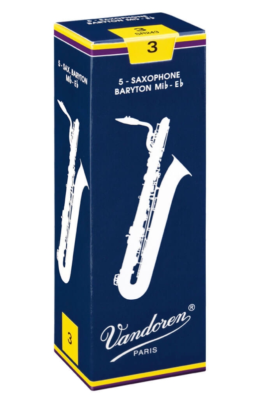 Vandoren Classic Baritonsaxophonblätter Paket