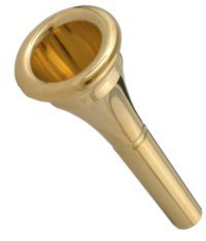 Denis Wick Serie 4885 Horn Mouthpiece, gold plated