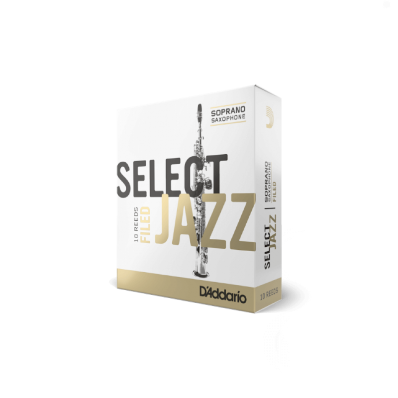 D'Addario Select Jazz Organic Sopransaxophonblätter Paket