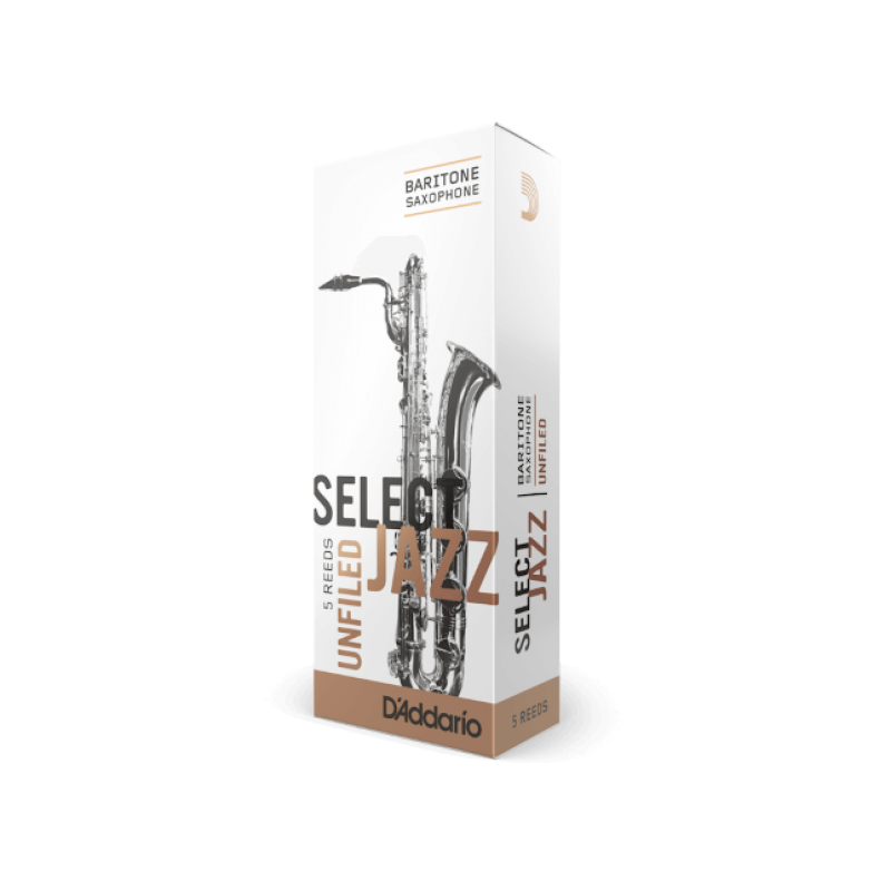D'Addario Select Jazz Organic Baritonsaxophonblätter Paket