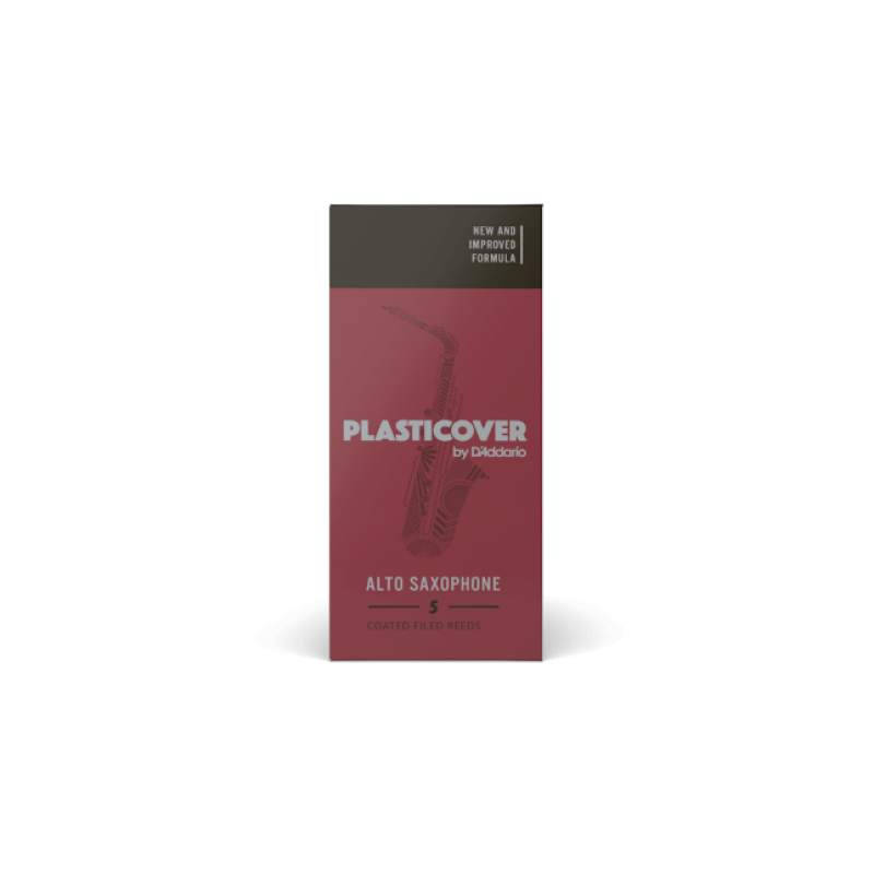 Plasticover by D'Addario Alto Saxophone Reeds, 5er Box