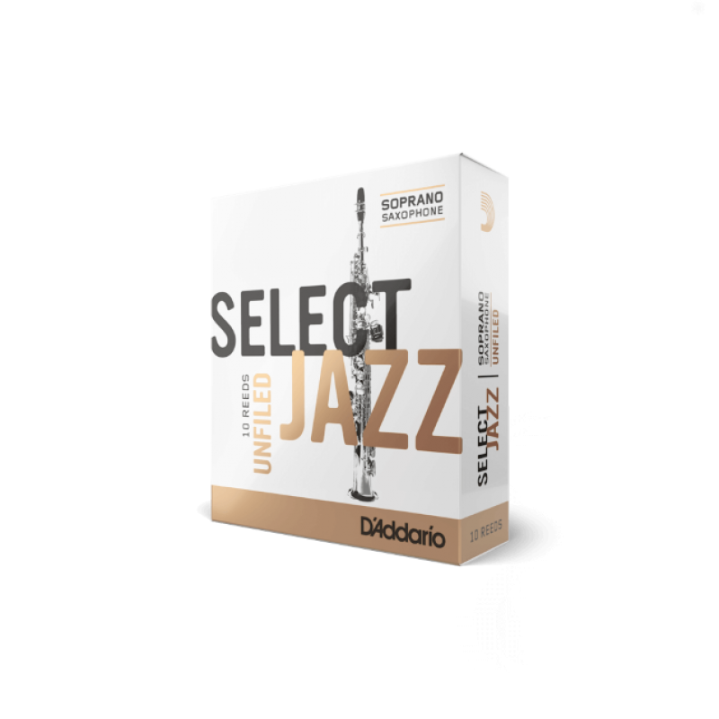 D'Addario Select Jazz Organic Sopransaxophonblätter Paket