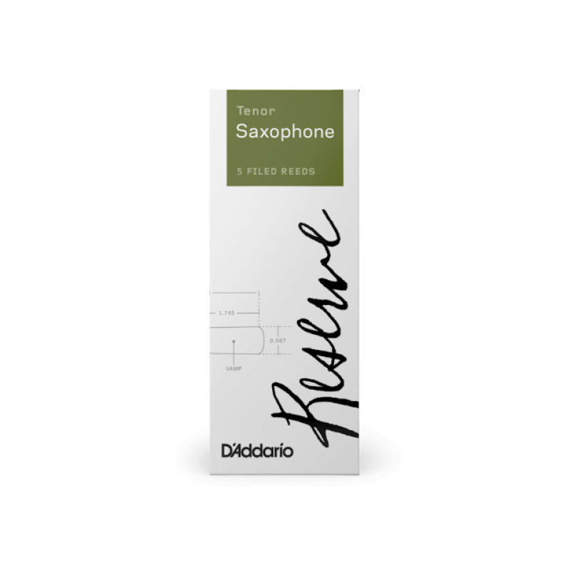 D'Addario Reserve Tenor Saxophone Reeds, Box