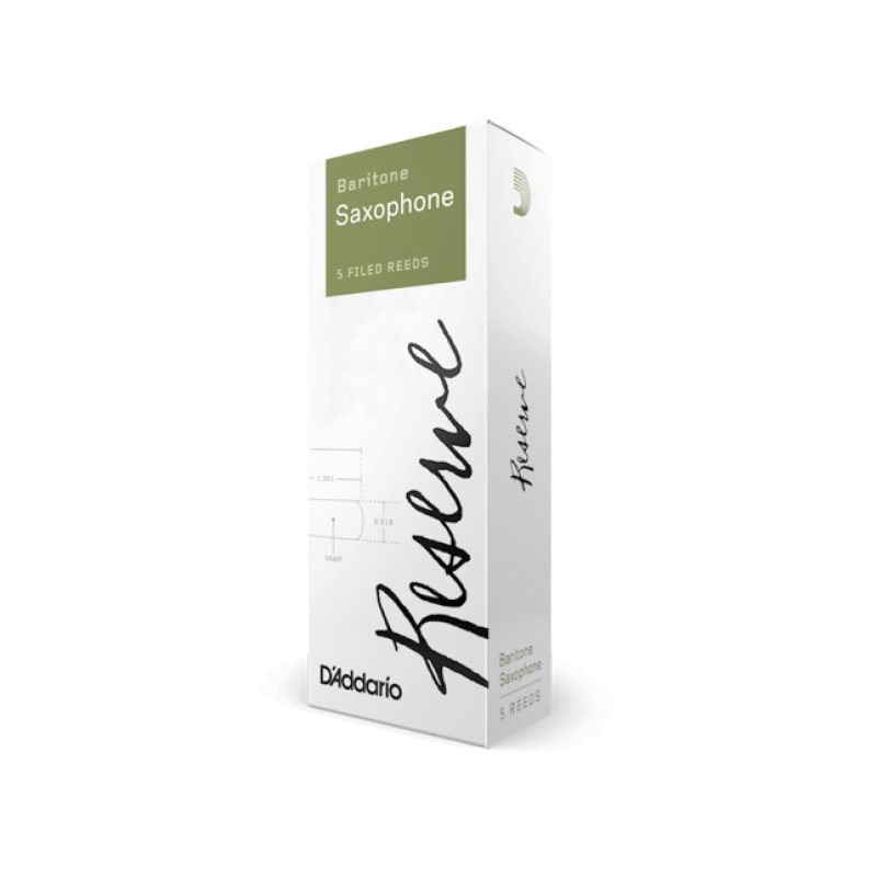 D'Addario Reserve Organic Baritonsaxophonblätter Paket
