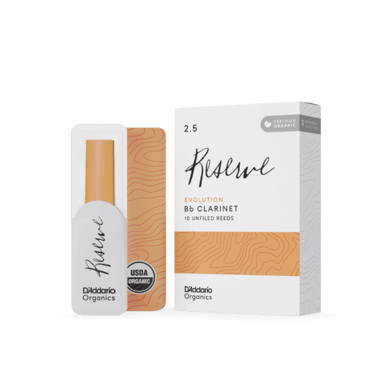 D'addario Organic Reserve Evolution Bb-Klarinettenblätter Boehm